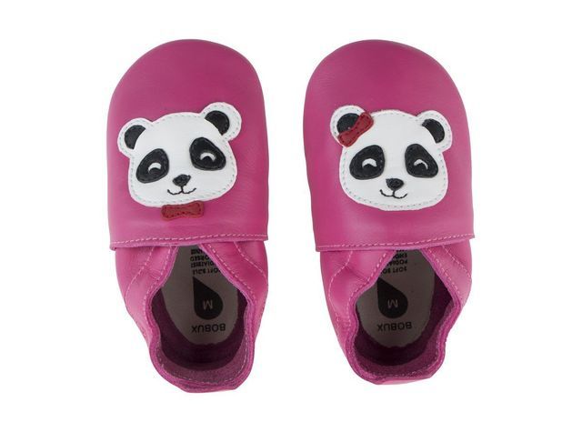 Bobux Panda 1000-01405 Pink girls first and baby shoes